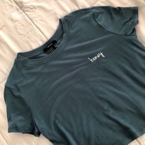 “Honey” crop top